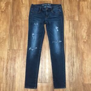 American Eagle Denim Jeggings Size 4
